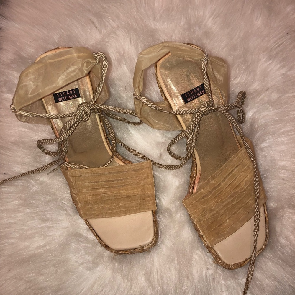 Stuart Weitzman espadrilles size 5